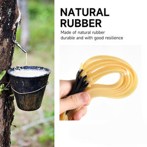 Bandas de goma para tirachinas Libenli de 2.0 mm de grosor, látex natural duradero para tiro, uso adulto - Product Image 4