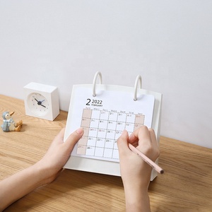 <span class=keywords><strong>2025</strong></span> người mới đến lật qua giấy nghệ thuật in lịch Máy tính để bàn hàng tháng - Product Image 5