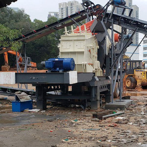Concasseur à percussion mobile pour roches dures, prix compétitif, concasseur à percussion mobile sur roues à économie d'énergie, liste de prix - Product Image 1