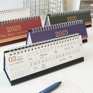 Bàn Nhỏ Lịch đấm bàn lịch đơn giản kinh doanh Máy tính để bàn trang trí hàng ngày kế hoạch mục tiêu lịch 2025 - Product Image 3