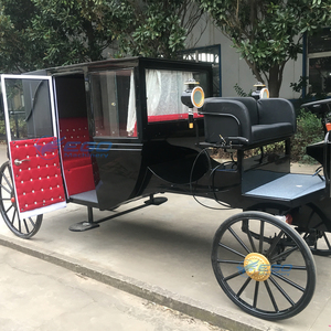 Fournisseur chinois de calèches royales blanches de luxe pour mariages et visites touristiques, calèche à chevaux à vendre, possibilité de personnaliser la couleur et le logo - Product Image 4