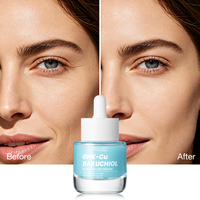 Sérum pour le visage au bakuchiol personnalisé OEM, infusé de vitamine E et d'acide férulique, pour la réparation et le lissage de la peau, sérum anti-âge quotidien