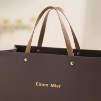 Luxus-Kunst papiertüten für Hochzeits geschenk verpackungen mit Ihrem eigenen Logo für den Einzelhandel Shopping Gold Stamp ing Spot UV