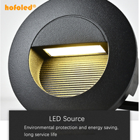 3W LED éclairage de marche pied enterré intérieur encastré escalier couloir extérieur escalier étape applique murale