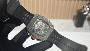 Reloj Mecánico para Hombre de Fibra de Carbono de Calidad V3 - Product Image 6