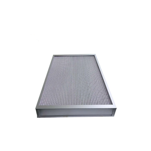 Metal Corrugated <strong>Aluminum</strong> <strong>Mesh</strong> Filter <strong>Aluminum</strong> Alloy Frame Industrial Dust Trapping High Filtration Efficiency - Product Image 6