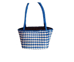 Leather Woven Veg <b>Medium</b> Bags Women's <b>Handbag</b> Lightweight Large Capacity Open Top Casual for Daily Travel & Beach Use - Product Image 1