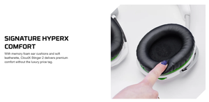 Audífonos HyperX CloudX Stinger 2 Core para Xbox, Audífonos para Juegos con Control de Audio en Línea, Audífonos para Juegos Originales 100% Blancos - Product Image 2