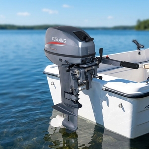 Moteur hors-bord à essence 2 temps 15 CV 63 V refroidi par eau pour bateau de pêche - Product Image 3