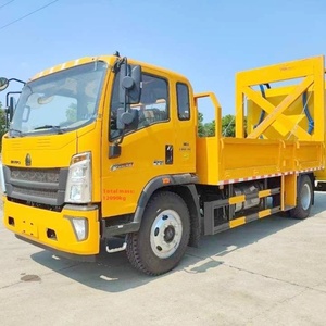 Camion atténuateur de chocs anti-collision HOWO 4*2 100E MASH pour la sécurité routière, à vendre - Product Image 1