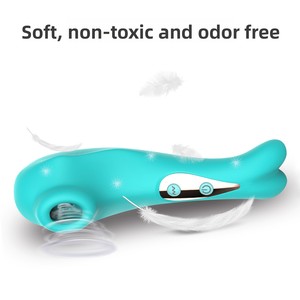 Vibratore a ventosa a forma <span class=keywords><strong>di</strong></span> sirena per punto G, stimolatore per capezzoli con funzione leccante, masturbatore femminile silenzioso, impermeabile, ricaricabile USB per punto G - Product Image 3