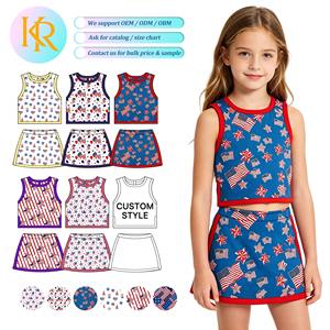Top e Gonne Reversibili per Bambine con Stampa a Trasferimento Termico, Traspiranti, per Tutte le Età - Product Image 1