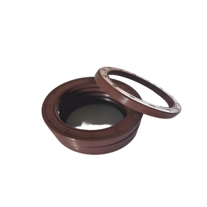 Joint d'étanchéité en caoutchouc EPDM et caoutchouc nitrile à double lèvre simple, noir-brun, pour l'étanchéité hydraulique automobile - Product Image 1