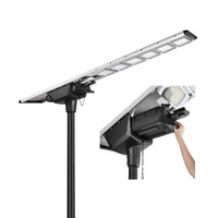 Lampadaire solaire à module LED réglable Série QH 140 °   Éclairage grand angle pour la route principale