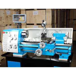 Giá rẻ nhỏ bảng Lathe cjm320a Chất lượng cao 38mm trục chính lỗ thức ăn tự động cjm320 kim loại bảng Lathe - Product Image 5