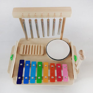 Factory Wholesale Multifunctional Orff Children <b>Music</b> Table Desktop Wind Chime Combination Percussion <b>Instruments</b> - Product Image 3