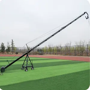 Factory Supply Professional Broadcast 12 Meters 3-Axis Motorized Dutch Head Video Camera Jib Crane For Sale