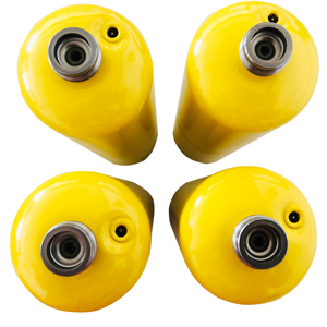 Bouteilles <span class=keywords><strong>de</strong></span> <span class=keywords><strong>gaz</strong></span> réfrigérant R134a <span class=keywords><strong>de</strong></span> 1 kg, cylindres vides Gentlecool DCD, cartouches candela - Product Image 3