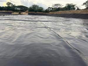 Lona de PVC resistente al agua duradera lanzada <span class=keywords><strong>para</strong></span> vertedero, estanque de peces, lago artificial, piscina - Product Image 6