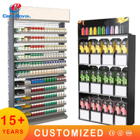 Centroyal – Présentoir sur pied en métal personnalisable (couleur et taille) pour cigarettes, idéal pour pharmacies, boutiques de cigares et de tabac – Modèle