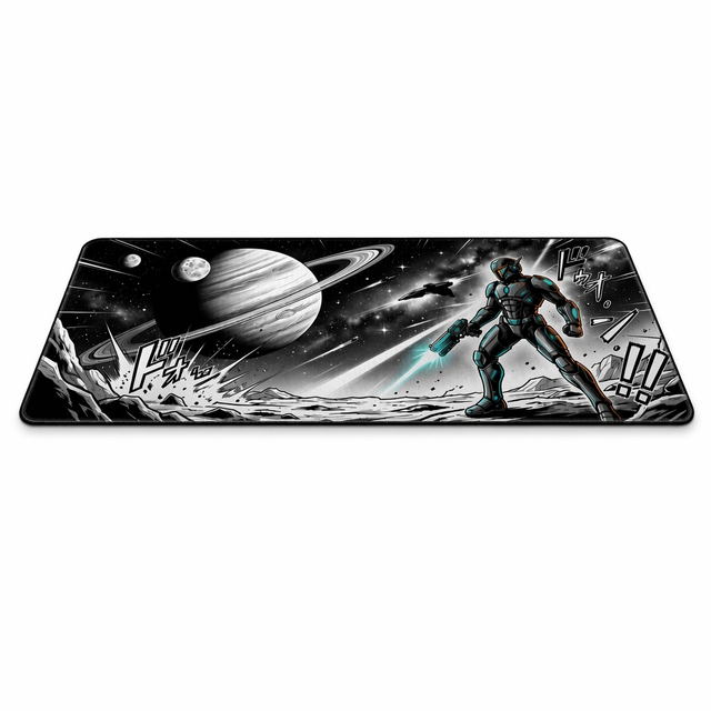 Double-Sided Speed Control Gaming Desk Mat 900x400mm Extended Mouse Pad Natural Rubber Base Stitched Edge OEM Custom Stock