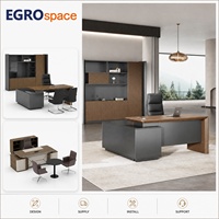 EGROspace Soluzione di Arredamento per Ufficio Direzionale Premium, Design Modulare per Spazi di Lavoro