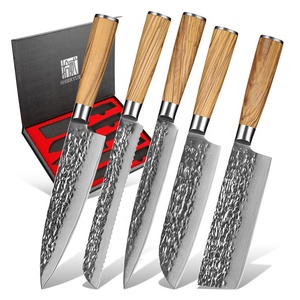 Ensemble de couteaux de chef damas, set de couteaux de chef Oem, coffret cadeau personnalisé, Set de cuisine, Set de couteaux Damast 3 pièces - Product Image 5