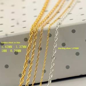 אופנה אמריקה שרשרת שרשרת זהב 14 קראט שרשרת סינגאפורה למכירה חמה לתכשיטים - Product Image 5