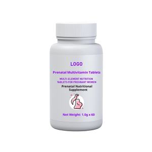 Tabletas Multivitamínicas para Mujeres Embarazadas con Dieta Especial OEM, Densidad Ósea Mejorada Natural, 60 g, Alimento Suplementario, 24 Meses de Duración - Product Image 1