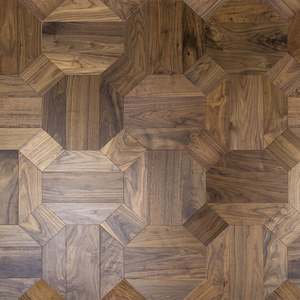 Revêtement mural commercial en placage de bois véritable anti-rayures de qualité supérieure pour une utilisation en intérieur Revêtement de sol technique résistant pour les bureaux - Product Image 1