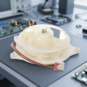 Moteur de ventilateur d'évaporateur d'origine LG, neuf, en plastique, pour pièces de réfrigérateur/congélateur 60Hz - Product Image 2