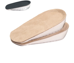 <span class=keywords><strong>Gel</strong></span> Intérieur Semelles Élévatrices Flanelle Invisible Rehaussement Pad Respirant Entièrement Coussiné Semi Coussiné - Product Image 2