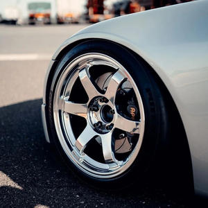 ล้อโครเมียมแบบล้อเฟืองลึก5X114.3 5X120ใหม่มีล้อโครเมียมสามล้อ <span class=keywords><strong>TE</strong></span> <span class=keywords><strong>37</strong></span> 19 <span class=keywords><strong>20</strong></span>นิ้วสำหรับ350Z 370Z Supra Civic เป็น BMW F30 G20 F32 M4 M3 G22 - Product Image 1