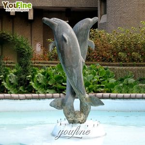 Escultura <span class=keywords><strong>de</strong></span> fuente <span class=keywords><strong>de</strong></span> agua <span class=keywords><strong>de</strong></span> 3 delfines <span class=keywords><strong>de</strong></span> bronce <span class=keywords><strong>de</strong></span> latón <span class=keywords><strong>de</strong></span> metal <span class=keywords><strong>de</strong></span> tamaño real para piscinas - Product Image 4