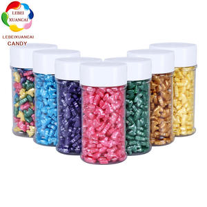 Colorido comestible pearlizd presionado bestia cabeza caramelo <span class=keywords><strong>de</strong></span> azúcar ingredientes <span class=keywords><strong>de</strong></span> panadería fábrica sprinkles dulces pastel decoración <span class=keywords><strong>de</strong></span> caballo - Product Image 1