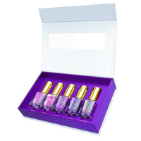 Tiroir de logo personnel personnalisé coulissant boîte de papier cadeau emballage pour l'huile de vernis à ongles