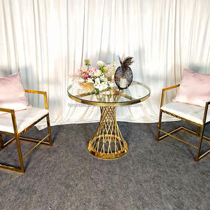 Furun Table en métal moderne design d'usine Table en acrylique Table de banquet pour événement Table de mariage - Product Image 1