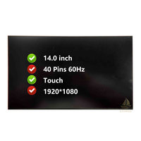 Écran d'ordinateur portable IPS 14,0 pouces 1920x1080 40 broches PCB tactile incurvé avec rétroéclairage LED pour 840 G7 G8