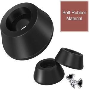SHQN kaymaz ve gürültü silindirik şekil kauçuk mobilya ayakları kauçuk - Product Image 5