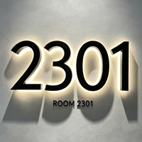 Acryl-LED-Leuchtschild, Edelstahl-Gebäudedekoration, Hintergrundbeleuchtetes LED-Logo-Schild, Outdoor-LED-Beschilderung für Unternehmen, Schilderhersteller