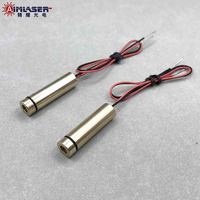 Module de diode laser vert 520nm 20mW, compact 6x35mm, générateur de projecteur laser vert pour télémètre