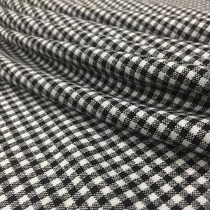 De alta calidad Blanco y Negro Plaid algodón de poliéster rayón tejido cepillado es Super suave y gruesa - Product Image 2