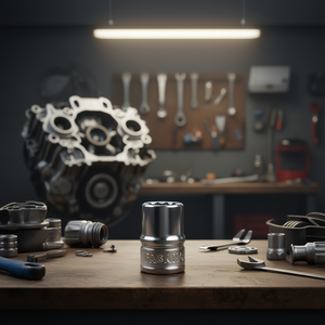 Fasano <b>Socket</b> Wrench <b>17mm</b> 6 Point Chrome Vanadium Steel Auto Repair Tool - Product Image 3