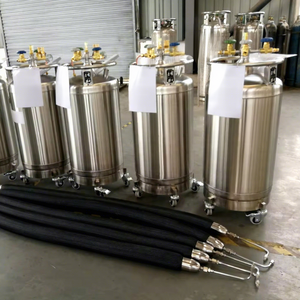 Réservoir de stockage cryogénique en acier inoxydable de 50 L, transport et distribution d'azote <span class=keywords><strong>liquide</strong></span> - Product Image 2