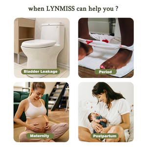 Protège-slips réutilisables et respirants <span class=keywords><strong>pour</strong></span> l'incontinence <span class=keywords><strong>urinaire</strong></span> quotidienne des femmes âgées – Écologiques et lavables <span class=keywords><strong>pour</strong></span> le contrôle des fuites urinaires - Product Image 6