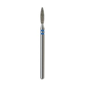 Broca de diamante para uñas con llama segura, 2.3mm, grano azul, marca privada, fabricante de herramientas de manicura - Product Image 4