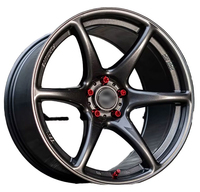 Rines de Aleación de Aluminio Forjados a Medida, 6 Radios, 17-22 Pulgadas, 5x114.3, Compatibles con Vehículos de Lujo como BMW, Audi y Porsche