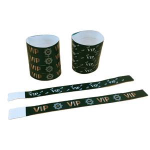 Consegna veloce regali tinta unita stampabile Tyvek braccialetti da polso impermeabili braccialetti di carta impermeabili per eventi - Product Image 1