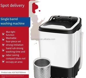 JUHUA 7KG Automatic Portable Mini Washing Machine Dryer Portable <b>Clothes</b> Dryer Machine Electric Appliances <b>Clothes</b> Double Tub Wa - Product Image 1