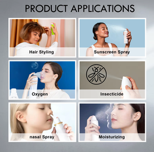 Atacado Fabricante Alumínio Vazio Aerossol Spray Lata para Skincare Beleza Embalagem 20ml 50ml 100ml 120ml 250ml Perfume - Product Image 6